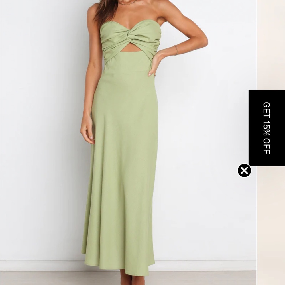 Petal and Pup Rosetta Dress in Olive